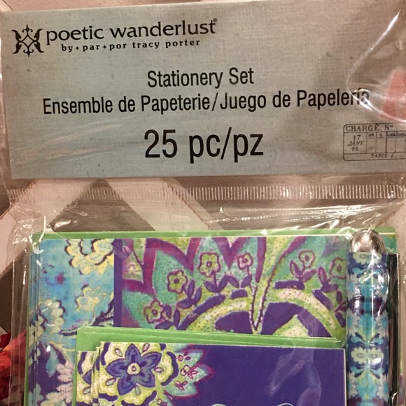 Blank Card Stationery Set with Pen CLEARANCE - Picture 5 of 6